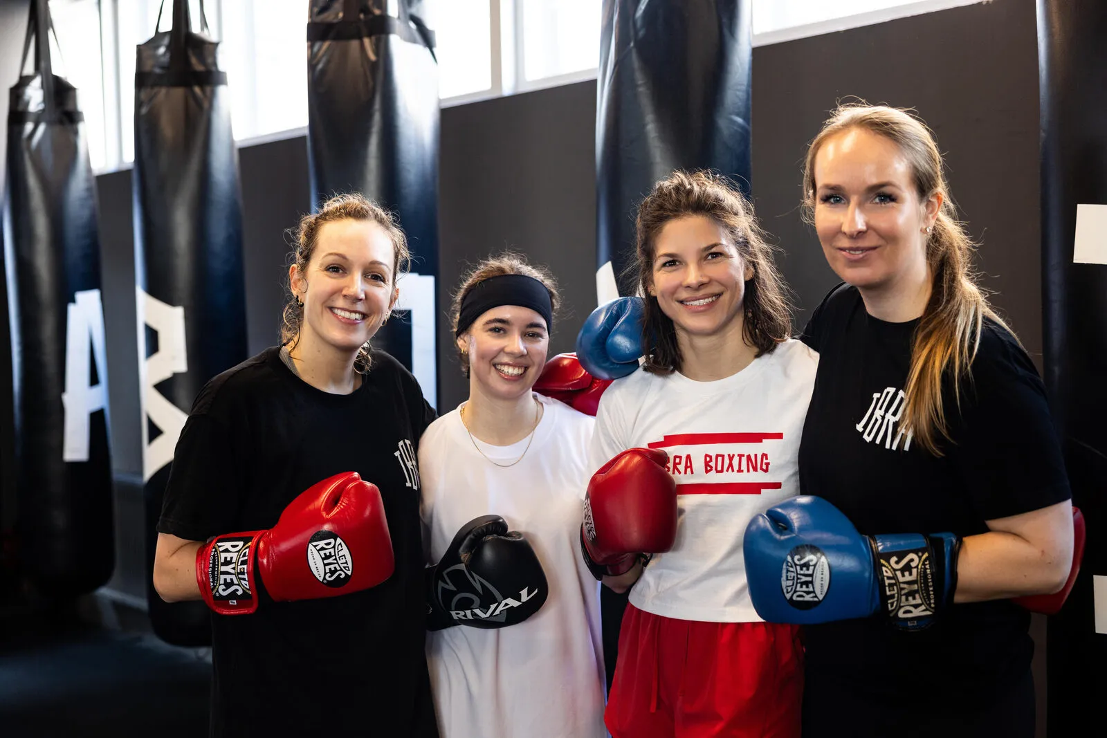 Frauen-Boxgruppe